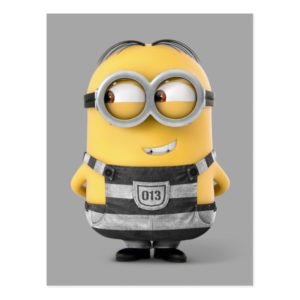 Despicable Me | Minion Dave in Jail Postcard