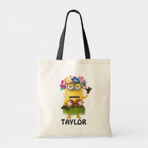 Despicable Me | Minion Kevin Luau - Add Your Name Tote Bag