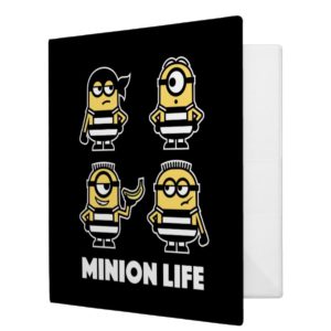 Despicable Me | Minion Life in Jail 3 Ring Binder
