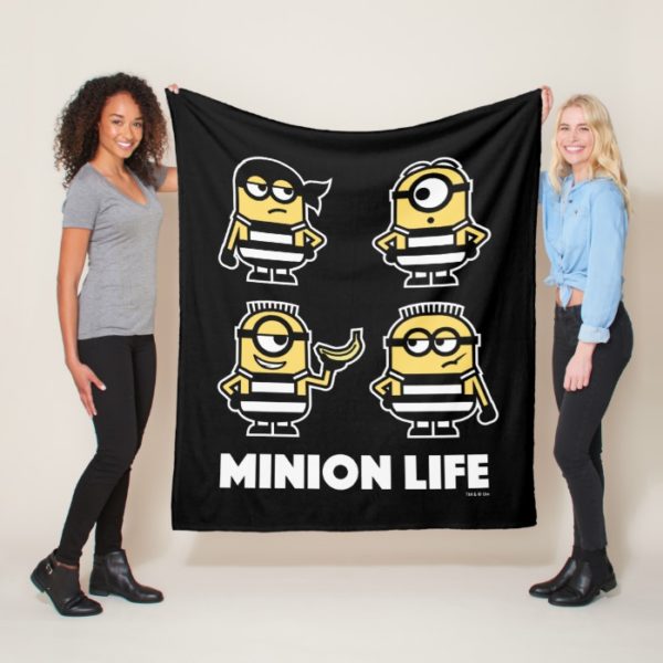 Despicable Me | Minion Life in Jail Fleece Blanket