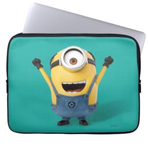 Despicable Me | Minion Stuart Excited Computer Sleeve
