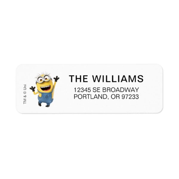 Despicable Me | Minion Tom Excited Label