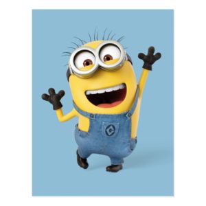 Despicable Me | Minion Tom Excited Postcard