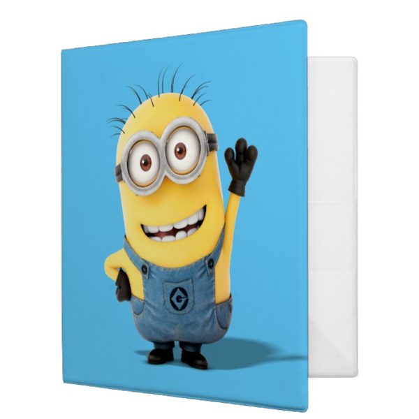 Despicable Me | Minion Tom Waving 3 Ring Binder