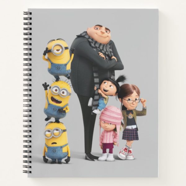 Despicable Me | Minions, Gru & Girls Notebook