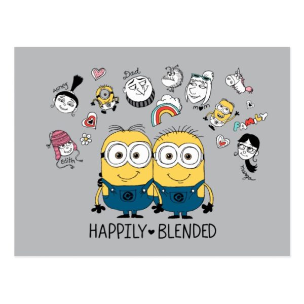 Despicable Me | Minions Happily Blended Postcard