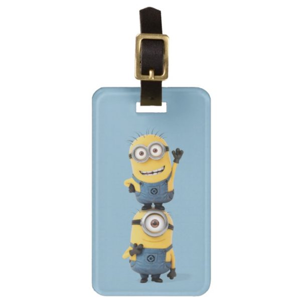 Despicable Me | Minions Tom & Stuart Stacked Bag Tag