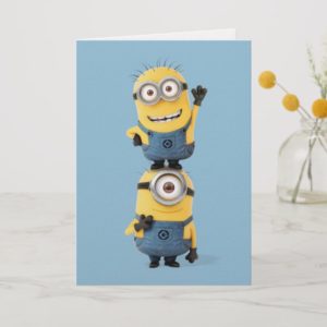 Despicable Me | Minions Tom & Stuart Stacked Card