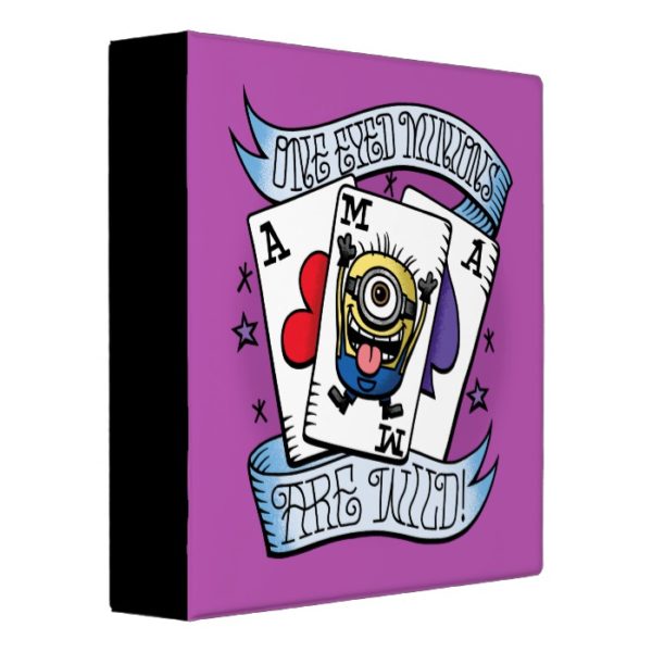 Despicable Me | One Eyed Minions are Wild 3 Ring Binder