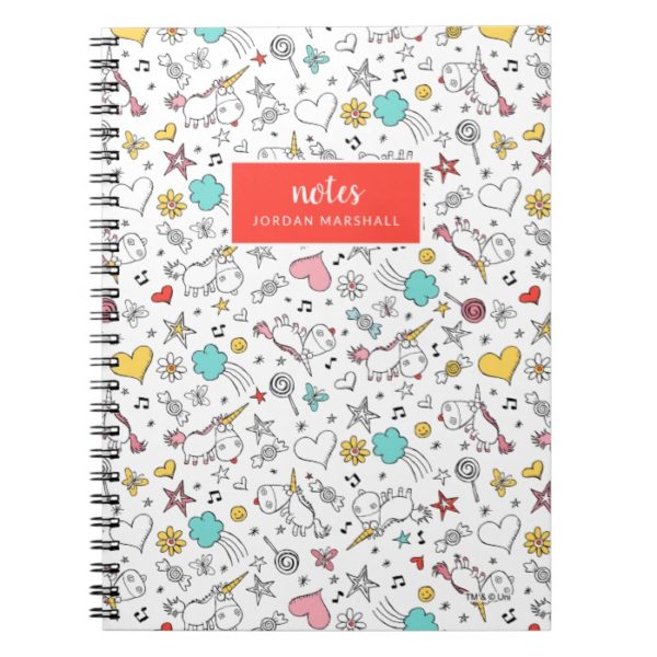 Despicable Me | Unicorn and Icon Pattern Notebook