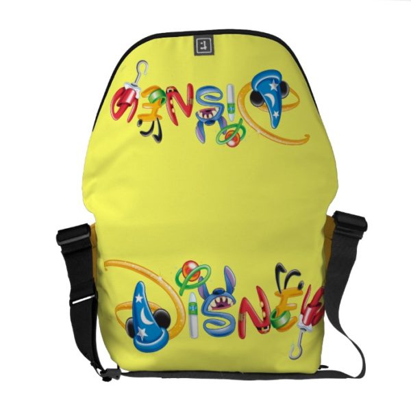 Disney Logo | Boy Characters Messenger Bag