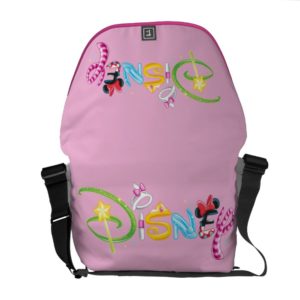 Disney Logo | Girl Characters Courier Bag