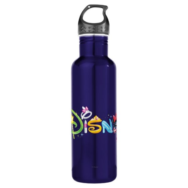 Disney Logo | Girl Characters Water Bottle