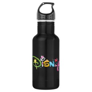 Disney Logo | Girl Characters Water Bottle