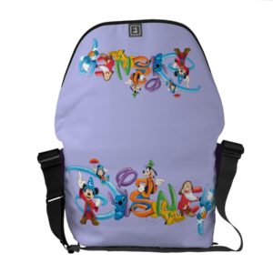 Disney Logo | Mickey and Friends Courier Bag