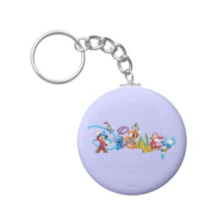 Disney Logo | Mickey and Friends Keychain
