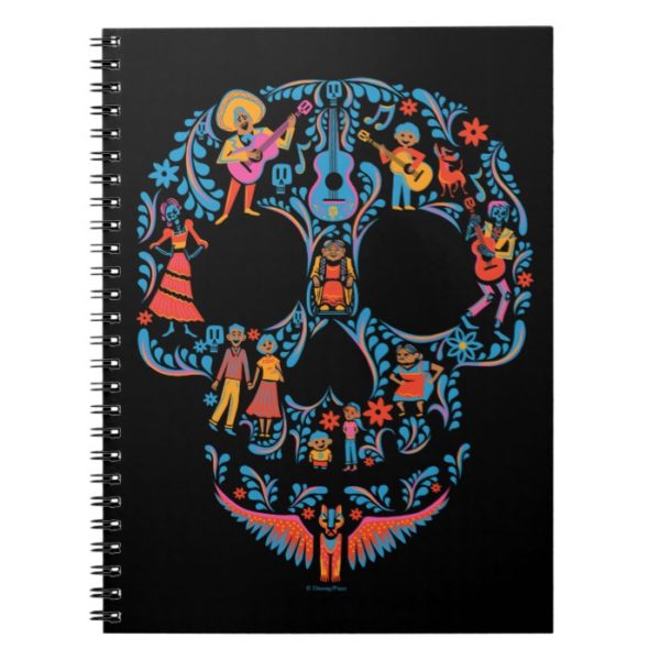 Disney Pixar Coco | Colorful Sugar Skull Notebook