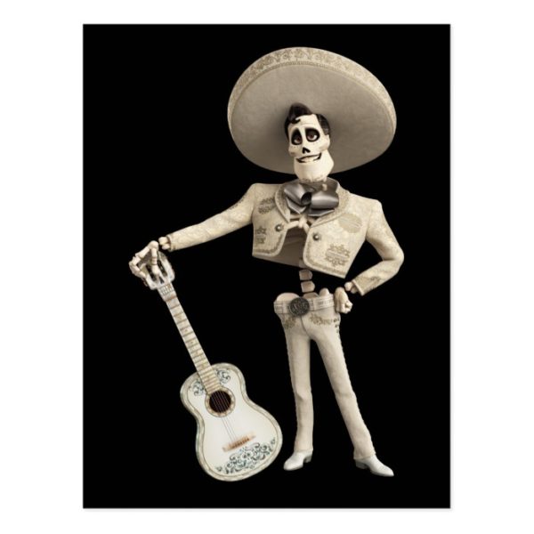 Disney Pixar Coco | Ernesto | Holding Guitar Postcard
