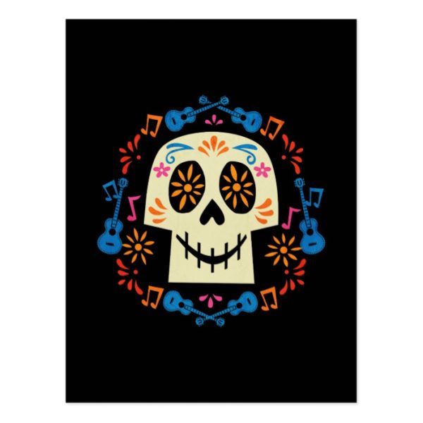 Disney Pixar Coco | Gothic Sugar Skull Postcard