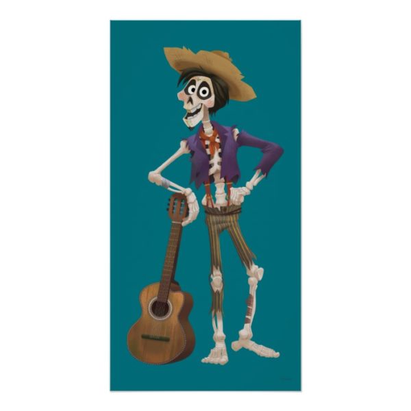 Disney Pixar Coco | Hector | Standing with Guitar Poster