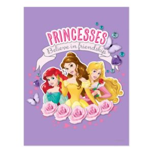 Disney Princess | Ariel, Belle and Aurora Postcard