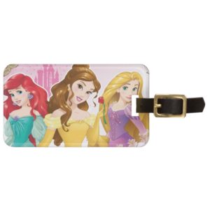 Disney Princess | Ariel, Belle and Rapunzel Luggage Tag