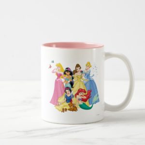 Disney Princess | Birds and Animals Two-Tone Coffee Mug