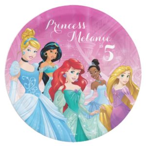 Disney Princess | Birthday Paper Plate