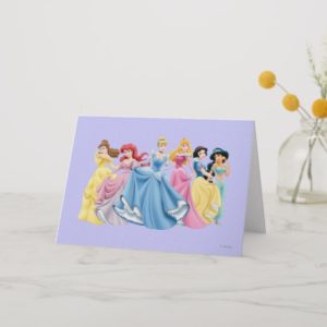 Disney Princess | Holding Dresses Out Card