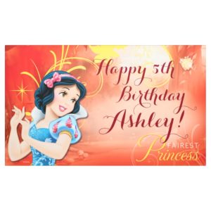 Disney Princess Snow White Birthday Banner