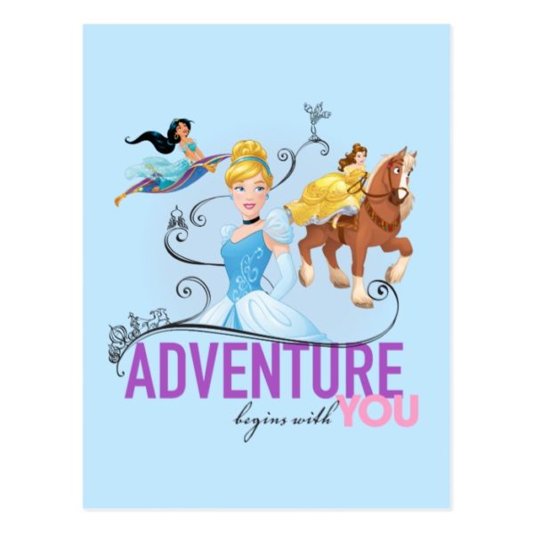 Disney Princesses | Adventure Begins With You Postcard