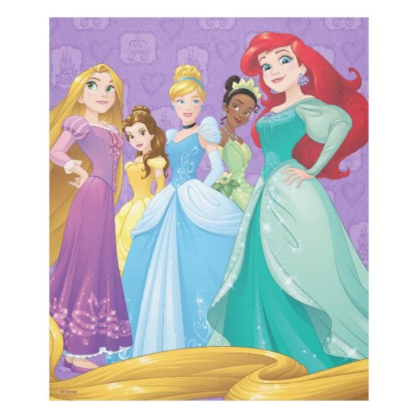 Disney Princesses | Fearless Is Fierce Fleece Blanket