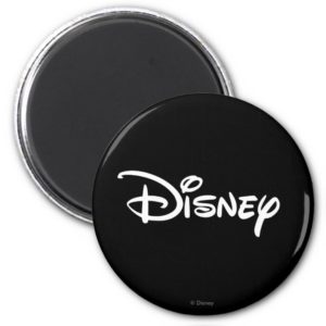Disney White Logo Magnet