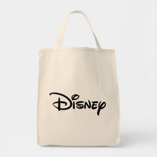 Disney White Logo Tote Bag