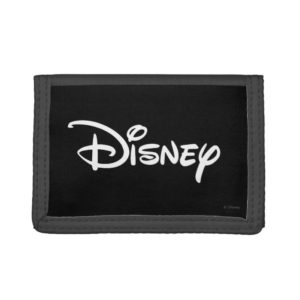 Disney White Logo Tri-fold Wallet