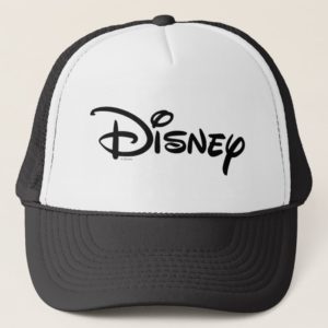 Disney White Logo Trucker Hat