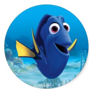 Dory | Finding Dory Classic Round Sticker