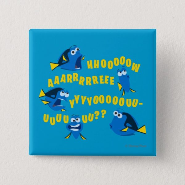 Dory | How Are You? Pinback Button