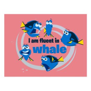 Dory | I am Fluent in Whale Postcard