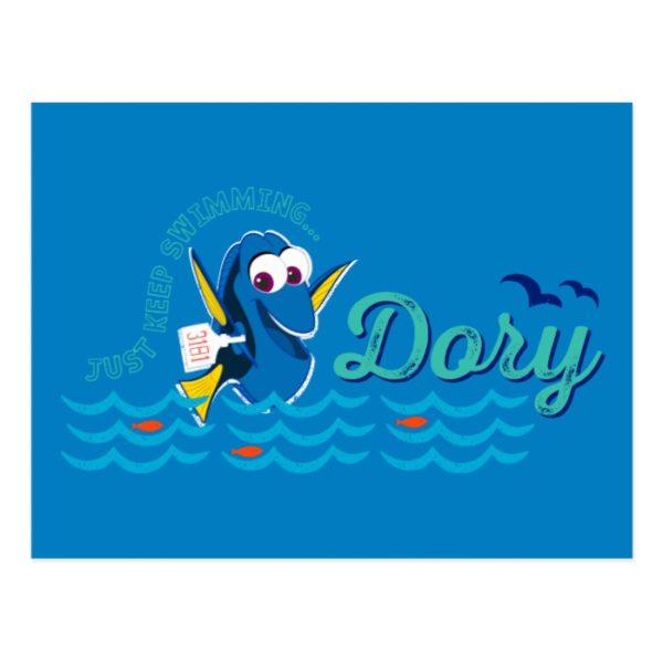Dory | Just Keep Swimming Postcard
