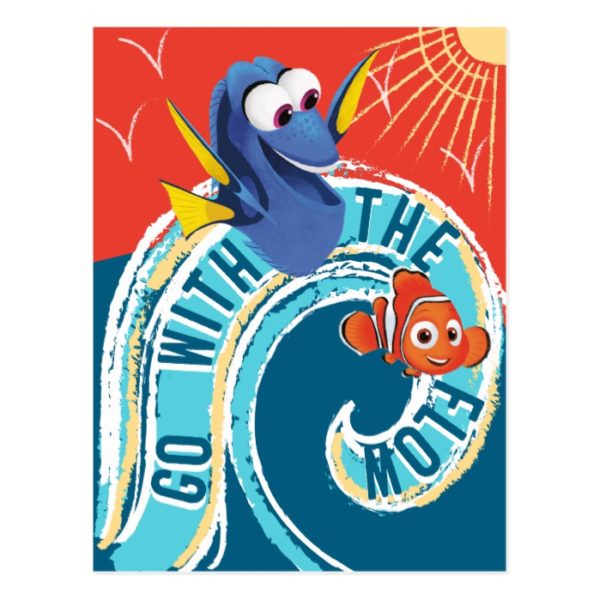 Dory & Nemo | Go with the Flow Postcard