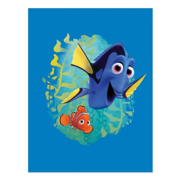Dory & Nemo | Swim With Friends Postcard