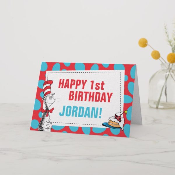 Dr Seuss | Cat in the Hat Birthday Card