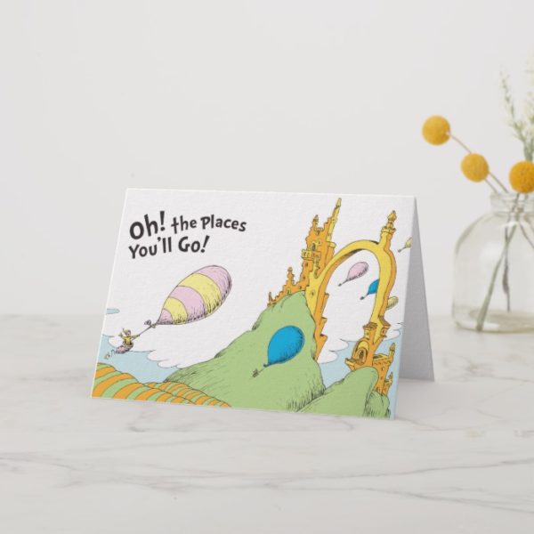 Dr. Seuss | Oh! The Places You'll Go! Card