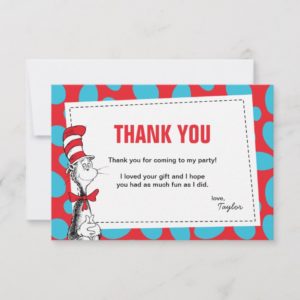 Dr. Seuss | The Cat in the Hat Birthday Thank You