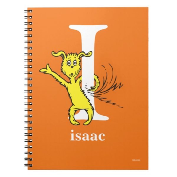 Dr. Seuss's ABC: Letter I - White | Add Your Name Notebook