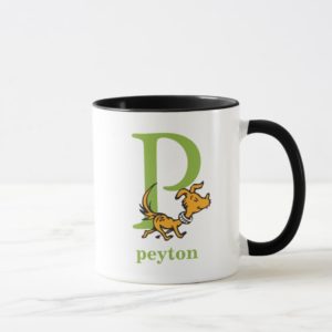 Dr. Seuss's ABC: Letter P - Green | Add Your Name Mug