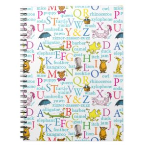 Dr. Seuss's ABC Pattern with Words Notebook