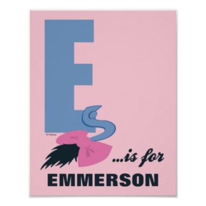 E is for Eeyore | Add Your Name 2 Poster