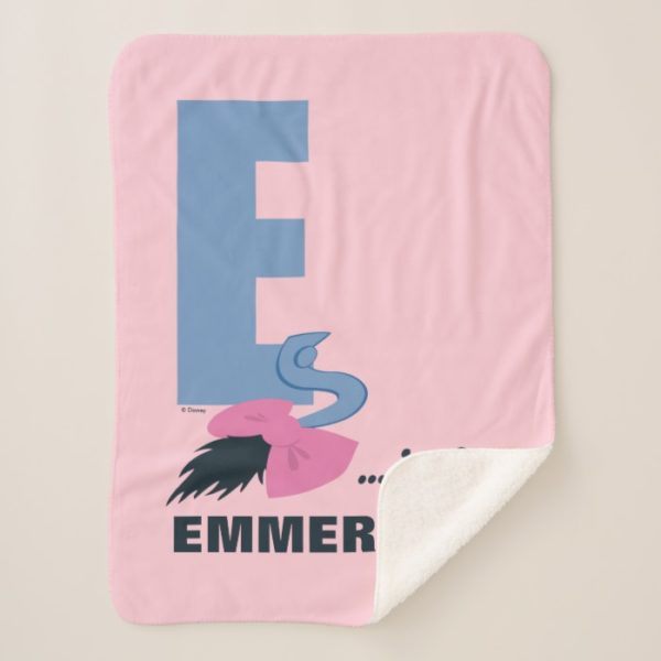 E is for Eeyore | Add Your Name Sherpa Blanket